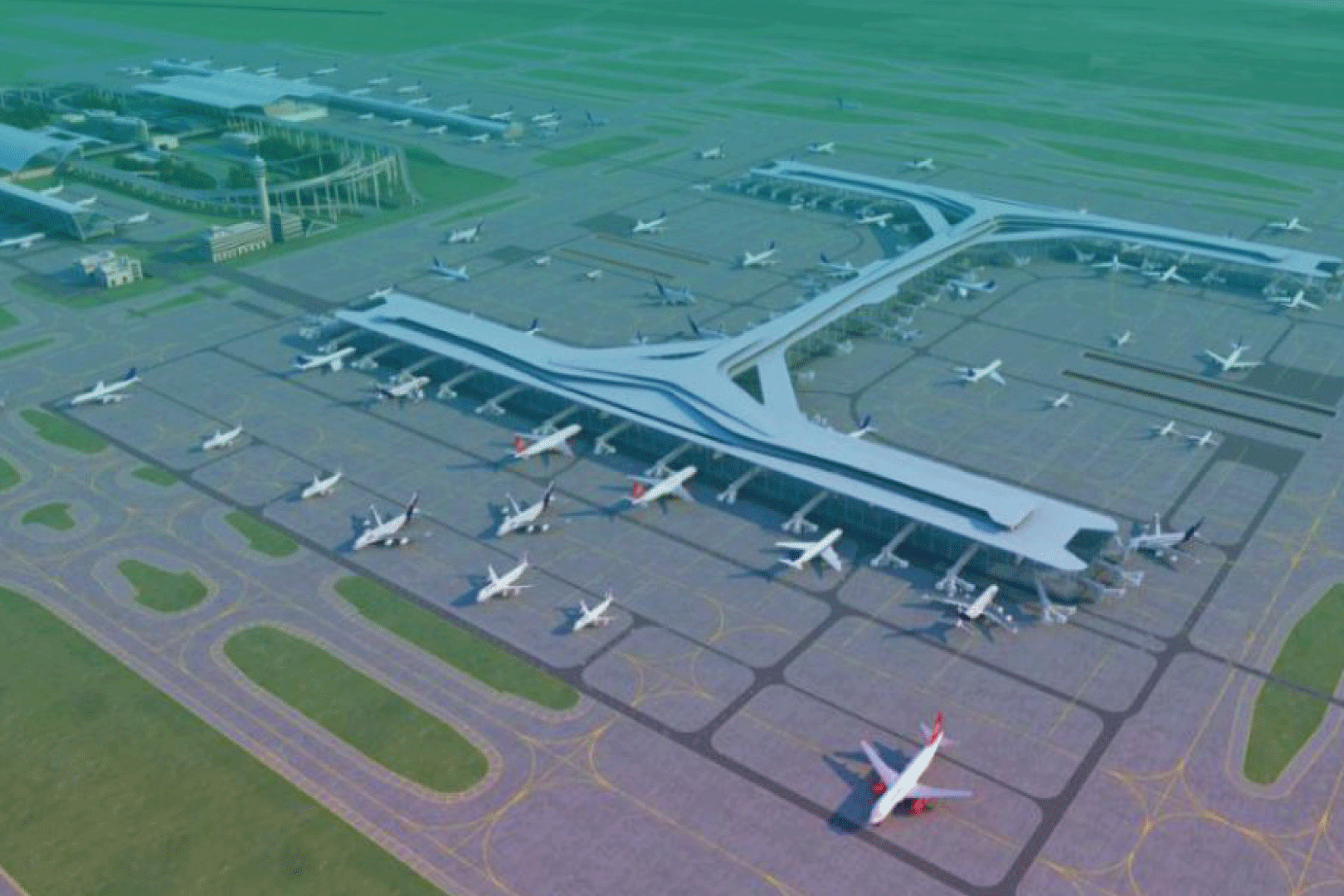 上海浦东国际机场卫星厅